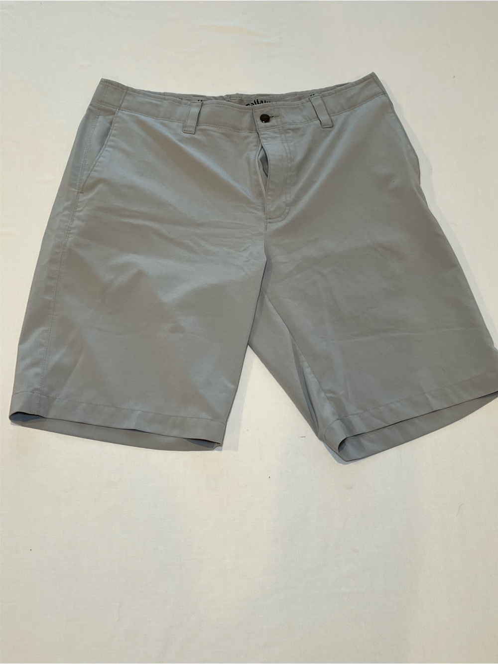 Callaway Men’s Golf Shorts Gray Performance Stretch Size 34